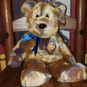 Clubby III 3 15" Tall Ty Beanie Buddy Bear First BBOC to have Counterpart